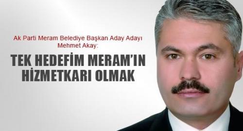 Tek Hedefim Meramn Hizmetkr Olmak 